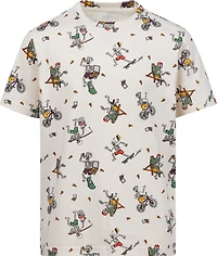 BCG Boys' Lifestyle Skater Skeleton Print T-shirt