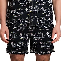 Beach Bros Men's Palm Five-O Cabana Swim Set