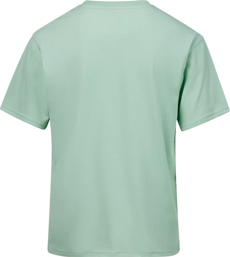 BCG Girls' Lifestyle Cotton Boxy Italy T-shirt