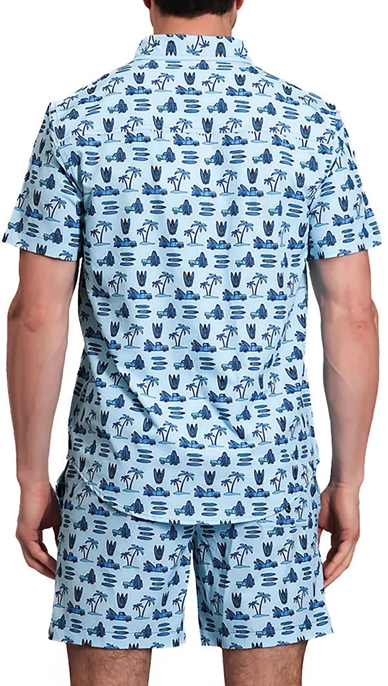 Beach Bros Men's Gradient Surf Cabana Swim Set