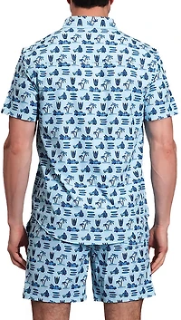 Beach Bros Men's Gradient Surf Cabana Swim Set