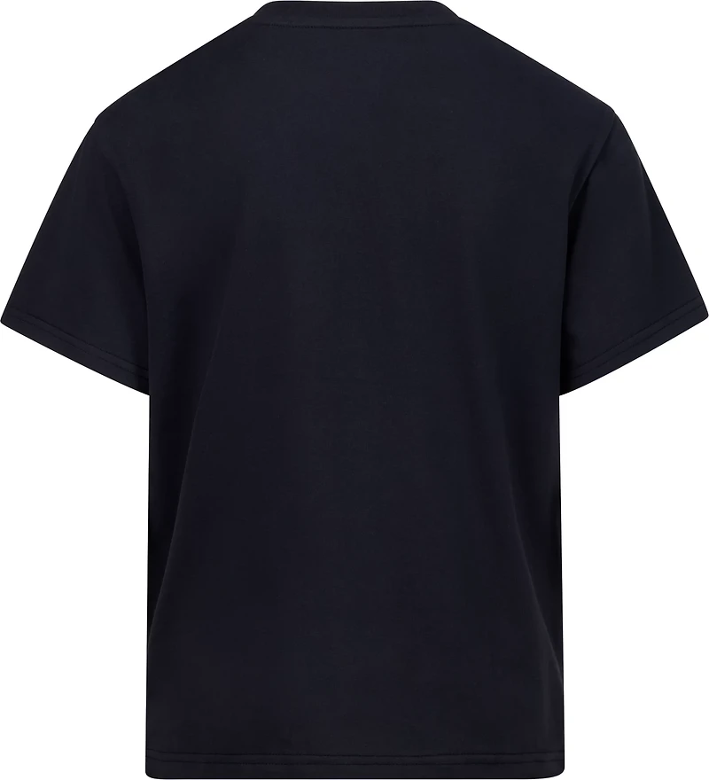 BCG Girls' Lifestyle Cotton Boxy Rose T-shirt