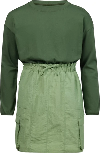 Magellan Outdoors Girls' Adventure Long Sleeve Cargo Dress