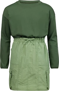 Magellan Outdoors Girls' Adventure Long Sleeve Cargo Dress