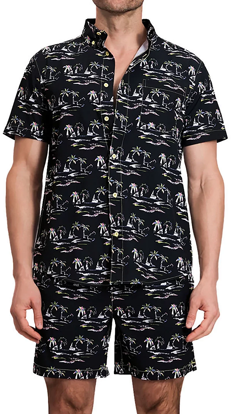 Beach Bros Men's Palm Five-O Cabana Swim Set