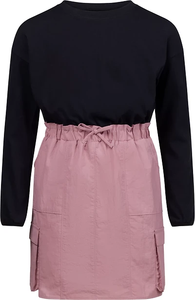 Magellan Outdoors Girls' Adventure Long Sleeve Cargo Dress