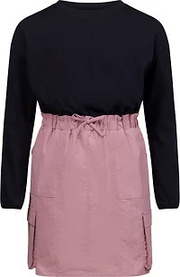 Magellan Outdoors Girls' Adventure Long Sleeve Cargo Dress