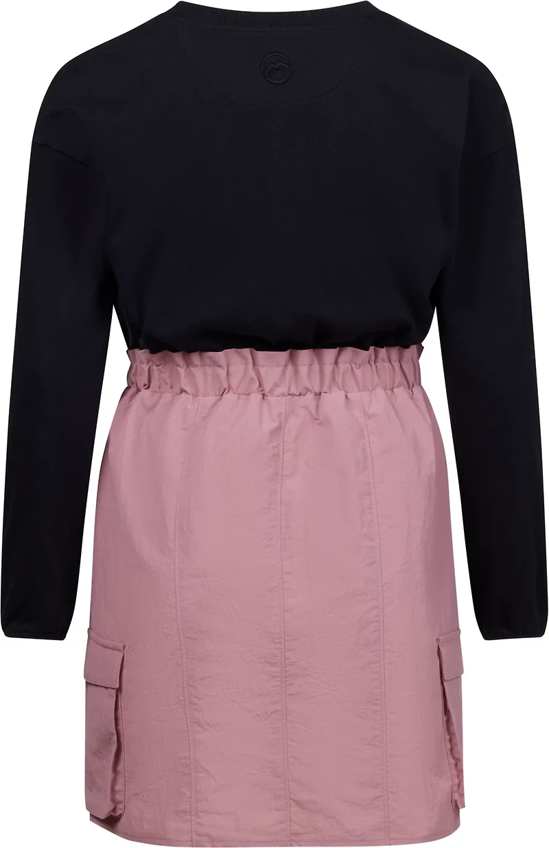 Magellan Outdoors Girls' Adventure Long Sleeve Cargo Dress