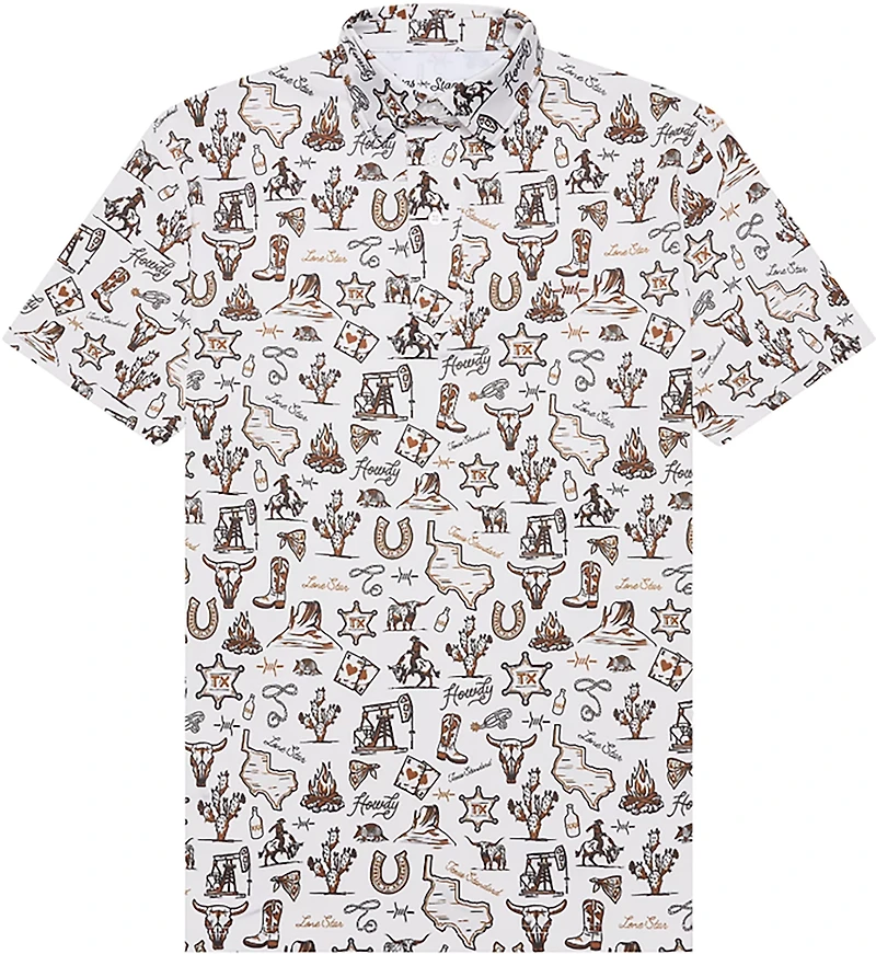 Texas Standard Men's Chisholm Traditions Polo Shirt