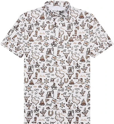 Texas Standard Men's Chisholm Traditions Polo Shirt