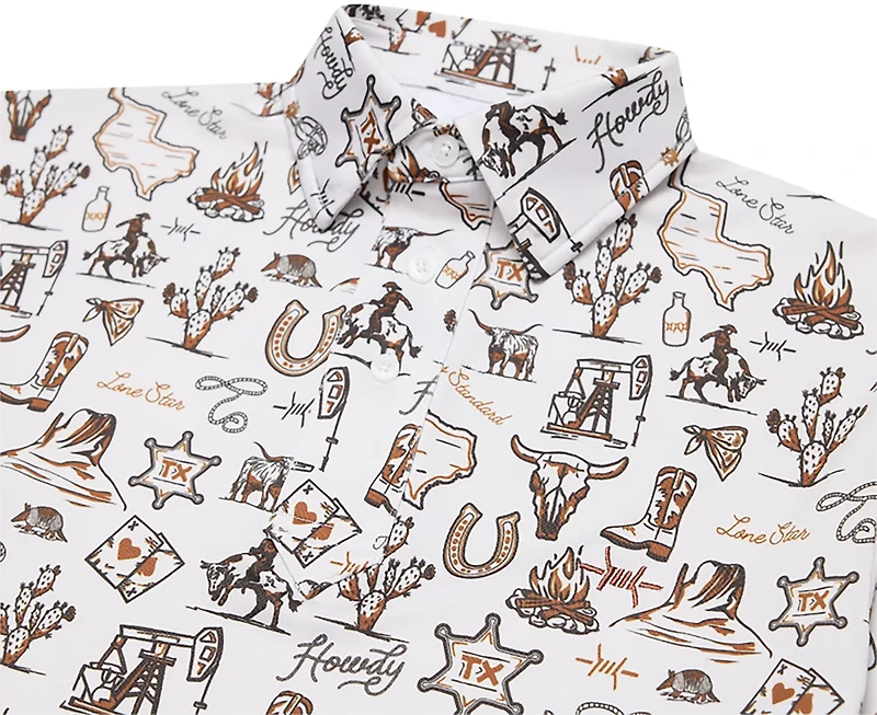 Texas Standard Men's Chisholm Traditions Polo Shirt