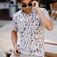 Texas Standard Men's Chisholm Traditions Polo Shirt