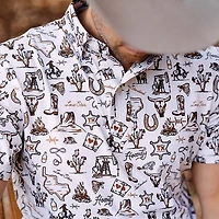 Texas Standard Men's Chisholm Traditions Polo Shirt