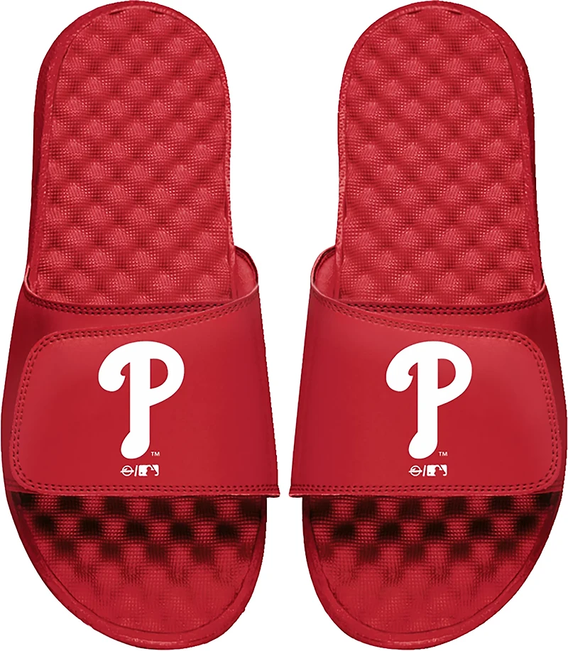 ISlide Adults' Philidelphia Phillies Alt Logo Slide Sandals