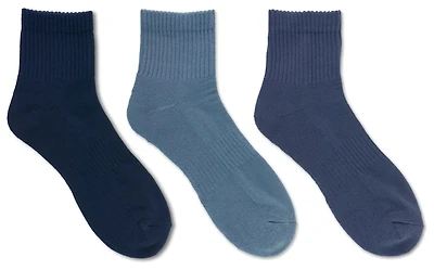 BCG Unisex Solids Quarter Socks 3 Pack