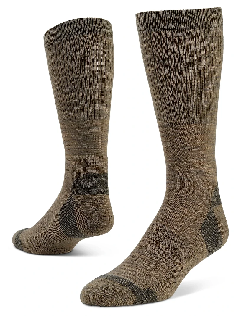 Magellan Outdoors Men's Broken Stripe Hiker Crew Socks 2-pack