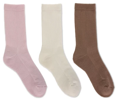 BCG Women's Solids Crew Socks 3-pack
