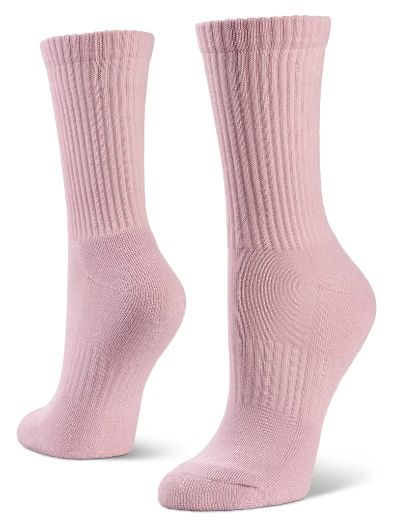 BCG Women's Solids Crew Socks 3-pack
