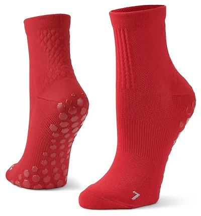 Sof Sole Adults' Grip Zone Half Crew Socks