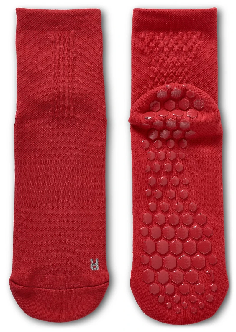 Sof Sole Adults' Grip Zone Half Crew Socks