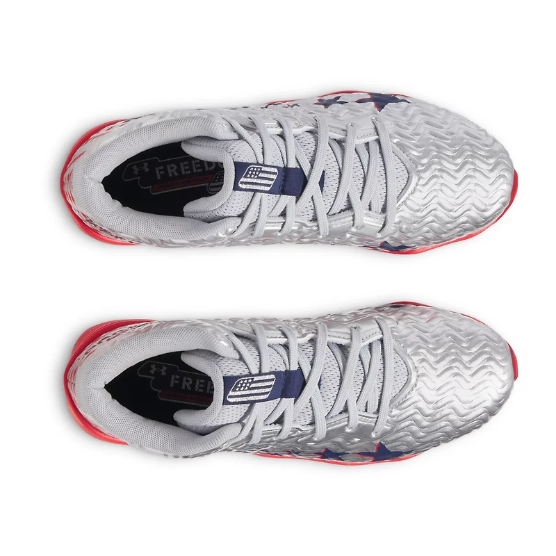 Under Armour Boys' Spotlight Hammer Jr. USA Football Cleats