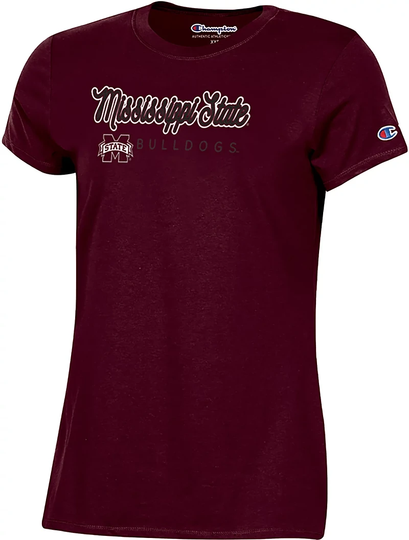 Champion Women's Mississippi State Team Script T-shirt