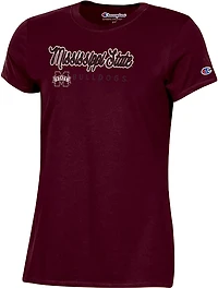 Champion Women's Mississippi State Team Script T-shirt