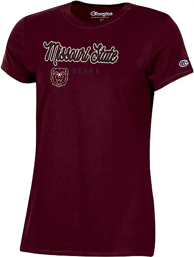 Champion Women's Missouri State Team Script T-shirt