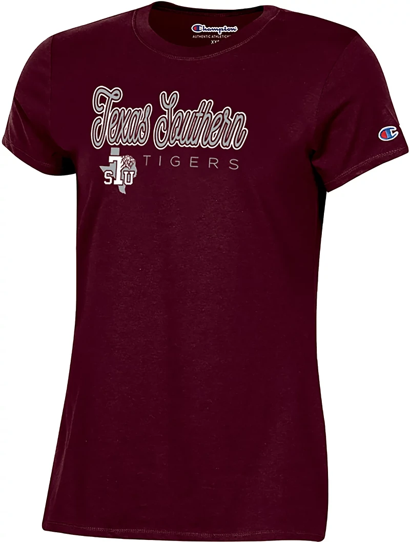 Champion Women's Texas Southern Team Script T-shirt