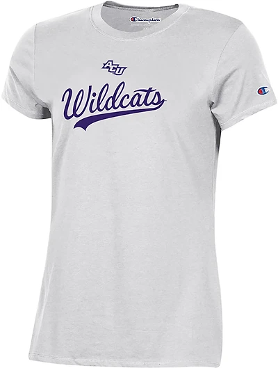 Champion Women's Abilene Christian Faux Crest Short Sleeve Graphic T-shirt