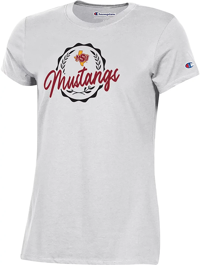 Champion Women's Midwestern State Faux Crest T-shirt