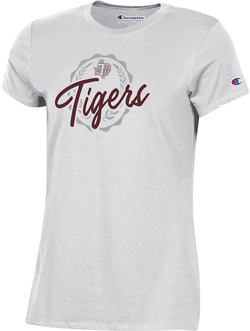 Champion Women's Texas Southern Faux Crest T-shirt