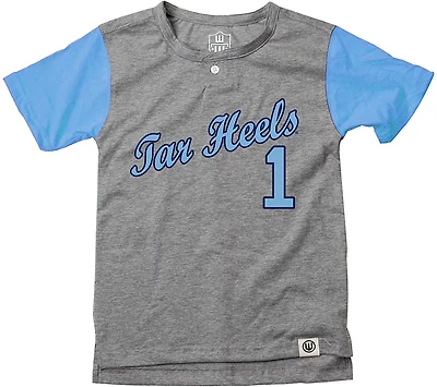 Wes and Willy Boys' University of North Carolina Baseball Henley T-shirt