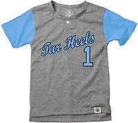 Wes and Willy Boys' University of North Carolina Baseball Henley T-shirt