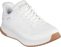 SKECHERS Women's Slip-ins BOBS Squad 4 Staple Look Shoes