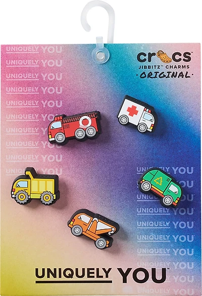 Crocs Tiny Work Trucks Jibbitz 5-Pack