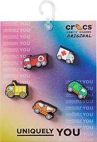Crocs Tiny Work Trucks Jibbitz 5-Pack