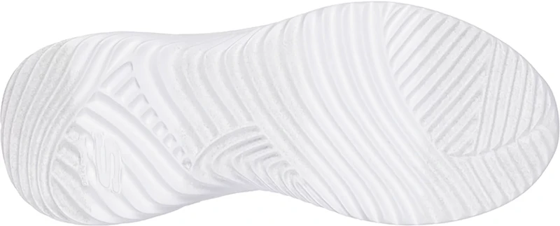 SKECHERS Girls' (4-6) Slip-Ins Bounder Simple Cute Shoes