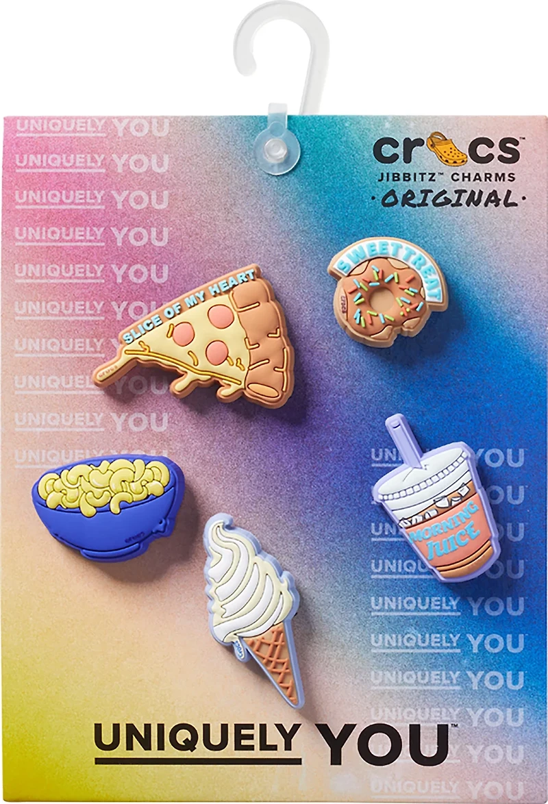Crocs Jibbitz™ Funny Foods 5 Pack