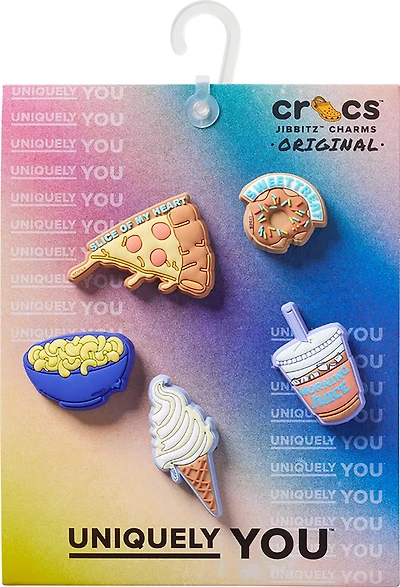Crocs Jibbitz™ Funny Foods 5 Pack