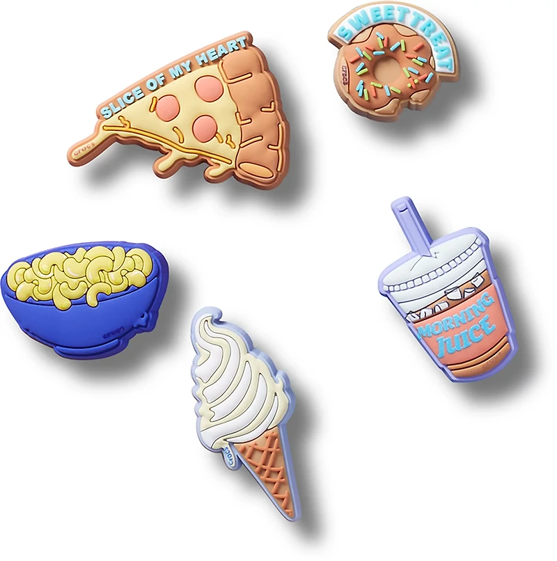 Crocs Jibbitz™ Funny Foods 5 Pack