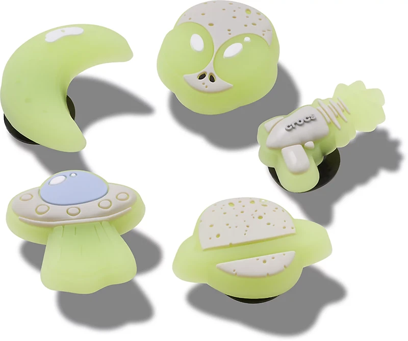 Crocs Jibbitz™ Glow in the Dark Space 5 Pack