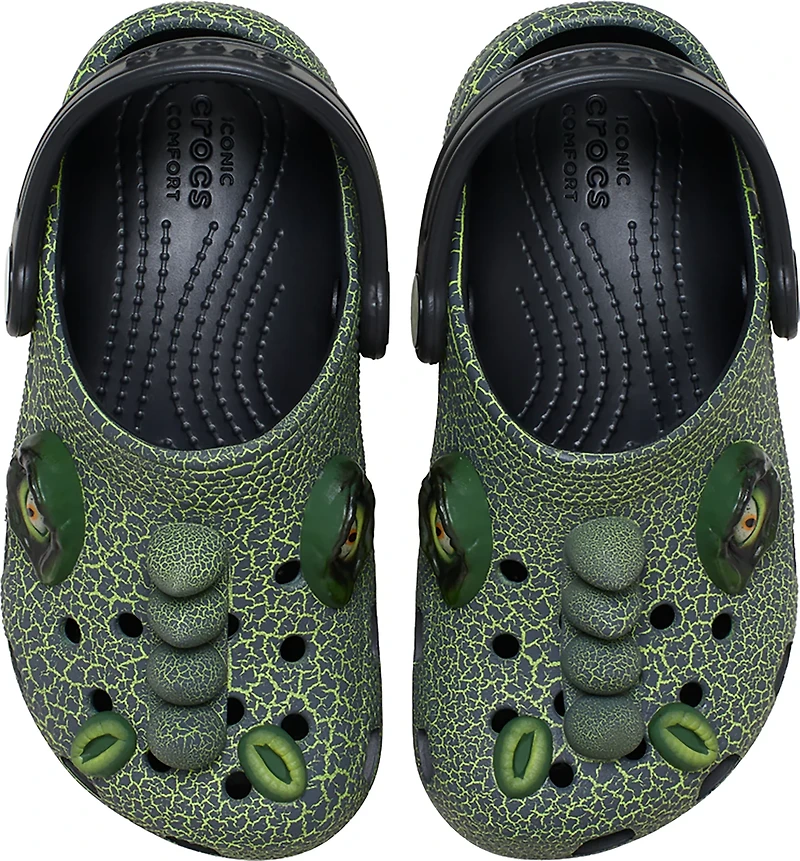 Crocs Toddlers' Classic IAM Scary Dino Clog