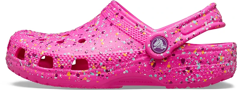 Crocs Kids' Classic Paint Splatter Clog PSGS