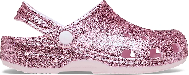 Crocs Kids' Classic Chunky Glitter Clog TD