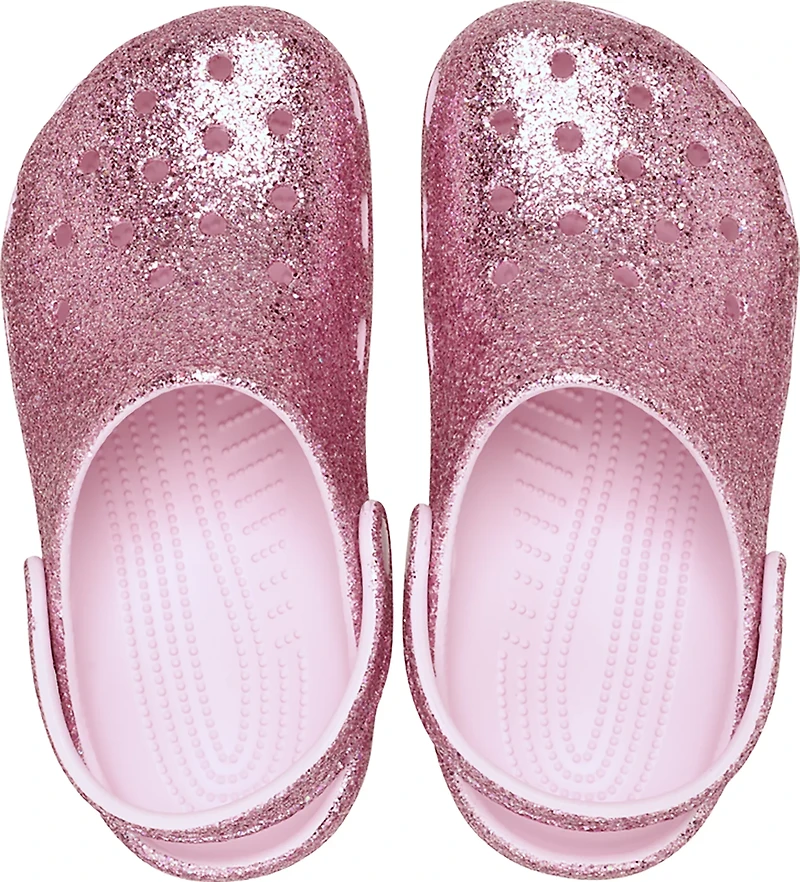 Crocs Kids' Classic Chunky Glitter Clog TD