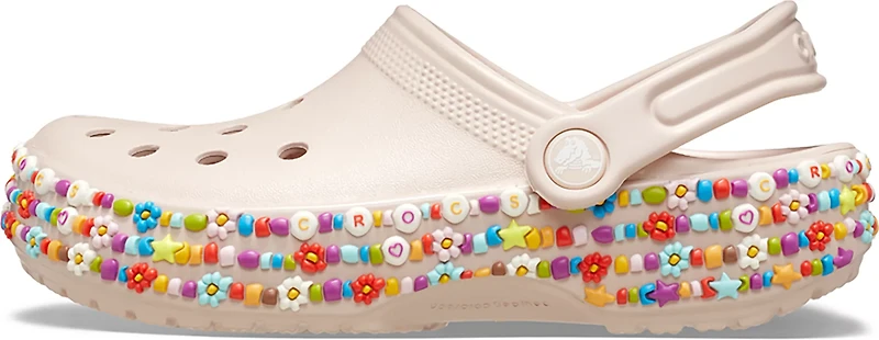 Crocs Toddlers' Classic Beaded Band Clog