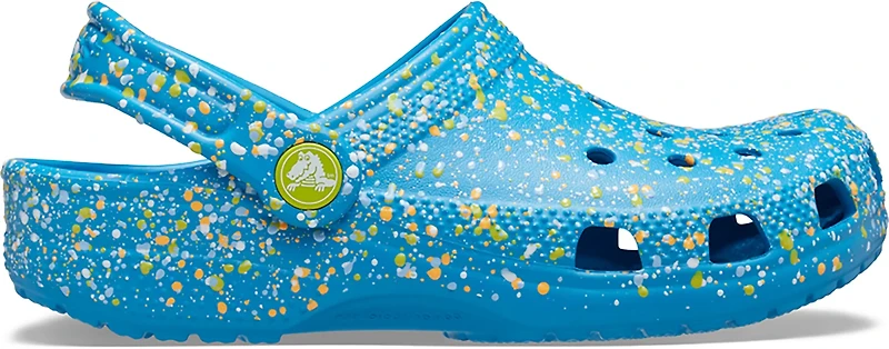 Crocs Kids' Classic Paint Splatter Clog TD