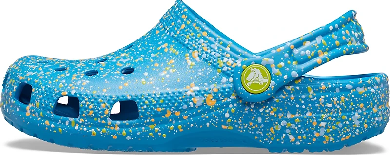 Crocs Kids' Classic Paint Splatter Clog TD