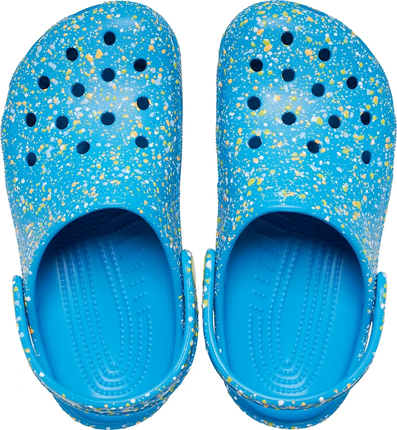 Crocs Kids' Classic Paint Splatter Clog TD